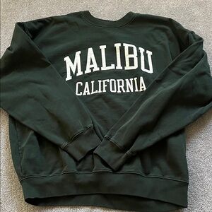 Green Malibu California Women’s Sweater